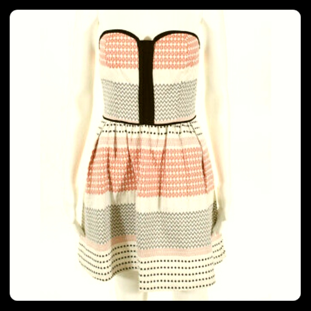💃 Ella Moss strapless summer dress. Small